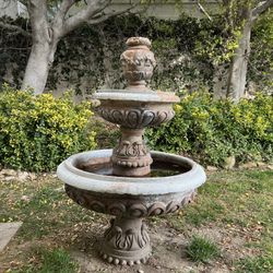 Two Tiered Water Fountain 