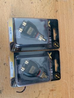 Set of 2 professional audio adaptors