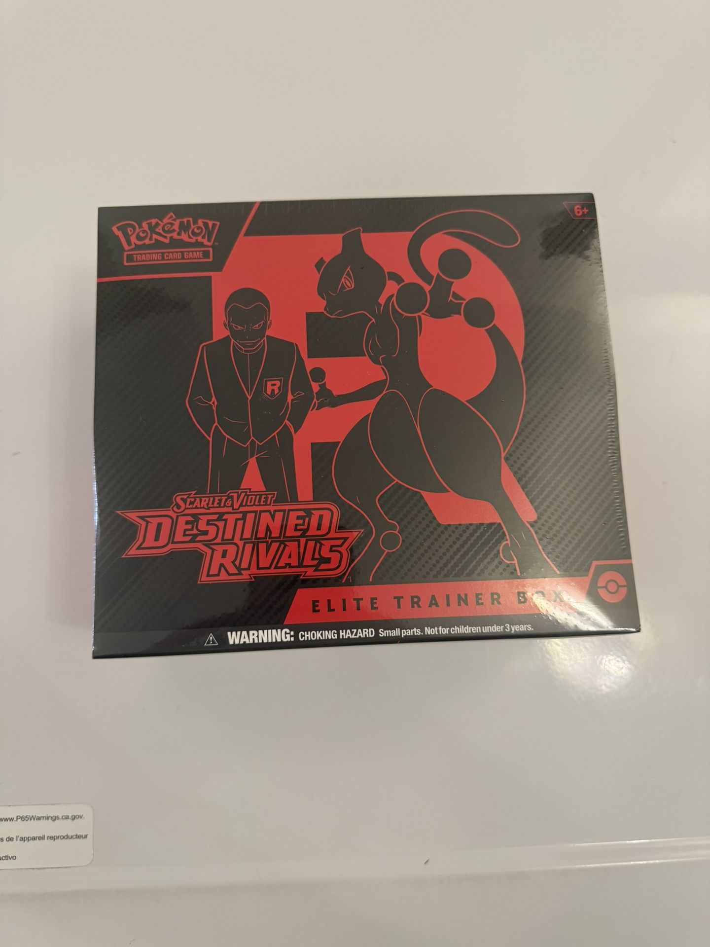 Pokemon TCG: S&V Destined Rivals Factory Sealed Elite Trainer Box