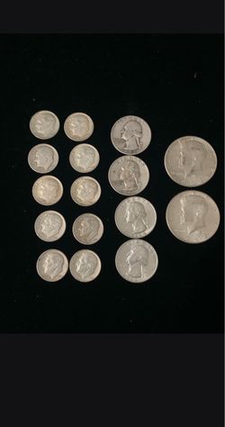 90% Silver, Dimes Quarters, and Half Dollars