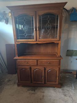 Real Wood Hutch.