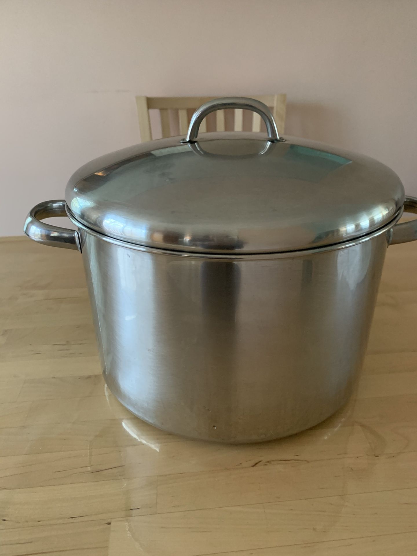 Large 14-QT Stainless Steel Pot by Tools Of The Trade by Macy’s $35 OBO