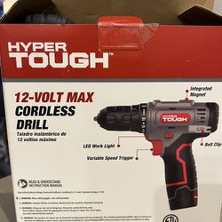 Hyper Tough Cordless Drill