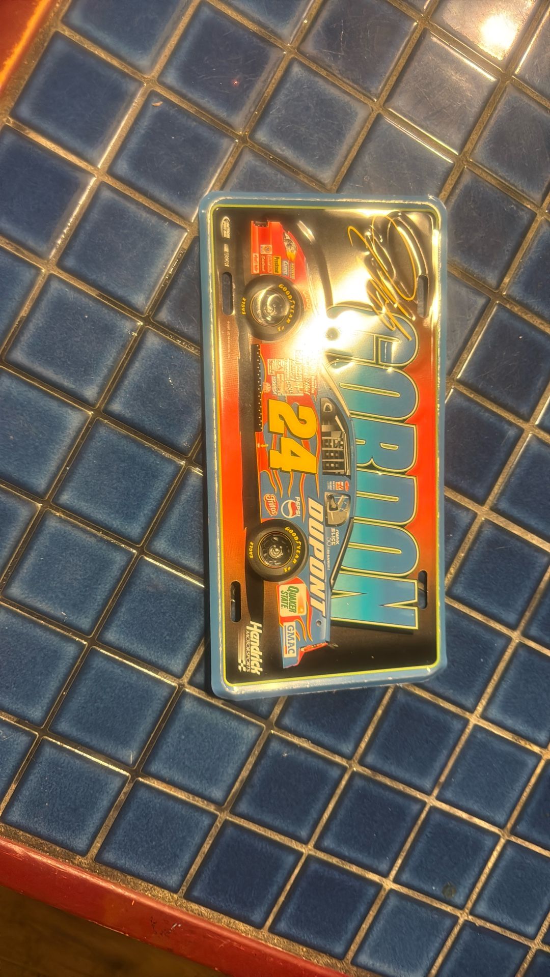 Jeff Gordon License Plate