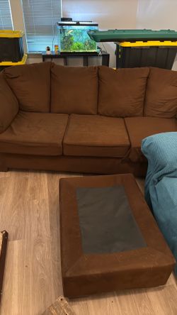 Free couch with otoman
