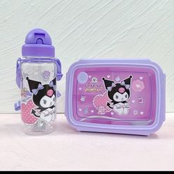 New Kuromi Lunch Box Set