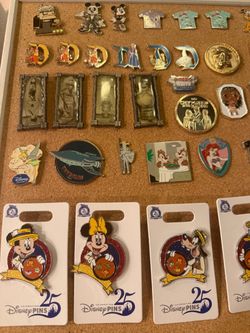 Assorted Disney pins ask for price