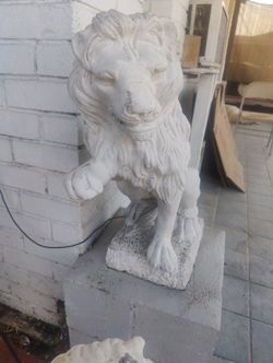 Lions Statues