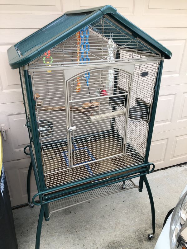 Marvelous Gable Large Bird cage for Sale in Palm Bay, FL OfferUp
