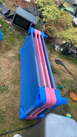 Day care cot 4 pieces price 20$. Pick up.  E.  Side. Tacoma