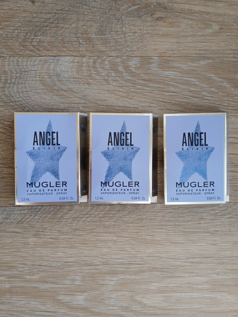 2 Angel Mugler Eau De Parfum Perfume Fragrance 2.4ml