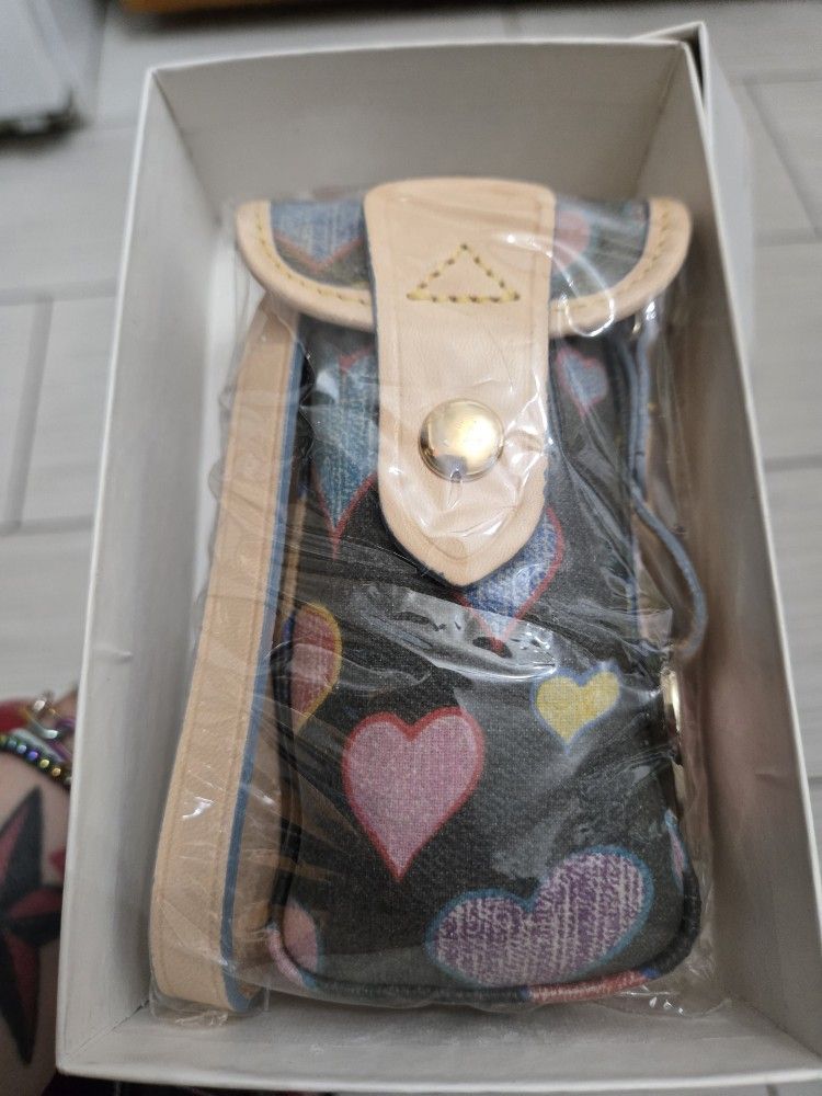 Dooney & Bourke cell phone wristlet Vintage NEW
