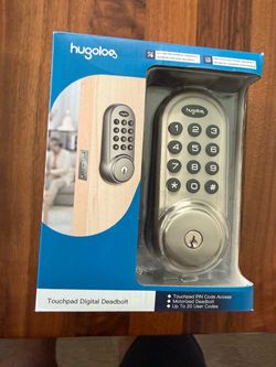 Hugolog Touchpad Digital Deadbolt Lock