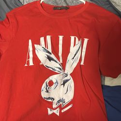 Red amiri shirt