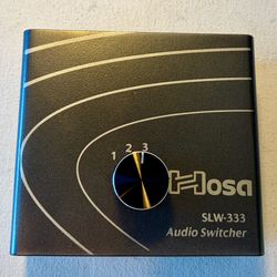 Hosa SLW-333 audio switcher
