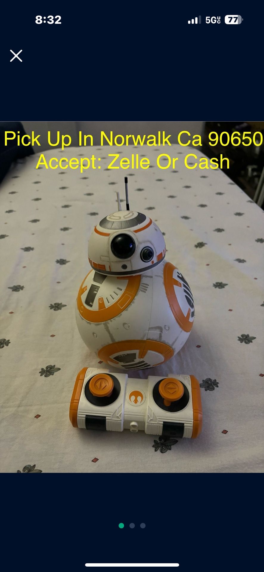 Hasbro (C1439) - Star Wars: The Last Jedi Hyperdrive BB-8, Remote Control Toy
