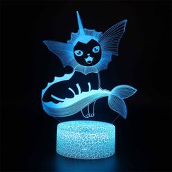 Vaporeon
Anime 3D Desk Lamp