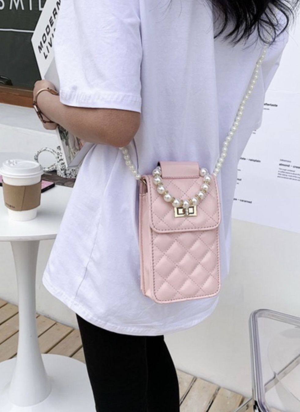 Abby Messenger Bag (Brand New ) Pink