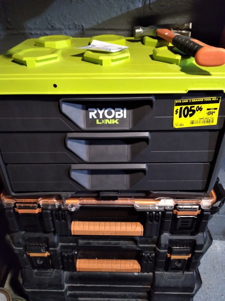 Ryobi 3 Drawer Box
