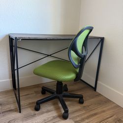 Folding Desk With Chair