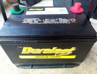 Duralast Gold group 34 car truck battery perfect condition