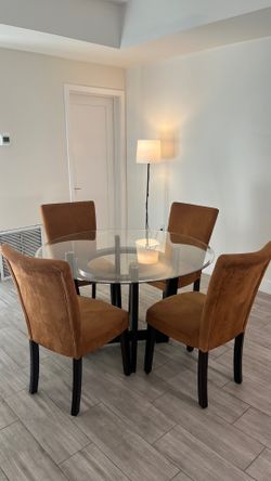 Table and chairs