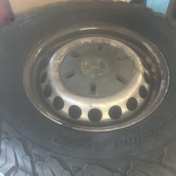 2023 Sprinter wheels and tires