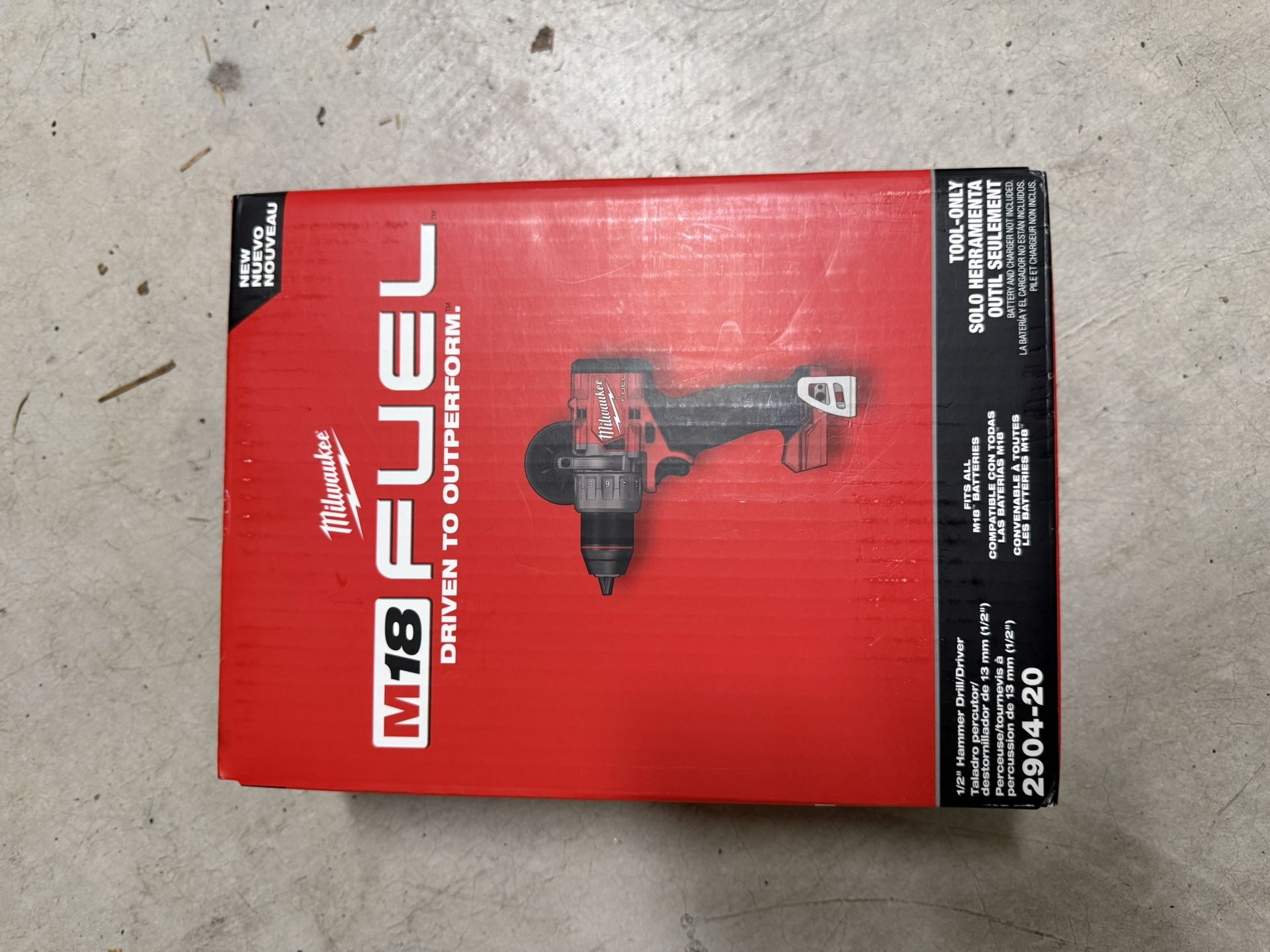 M18 FUEL 18V Lithium-Ion Brushless Cordless 1/2 in. Hammer Drill/Driver (Tool-Only)