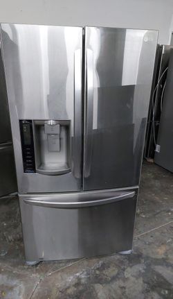 LG 3-Door Stainless Steel FrenchDoor Fridge