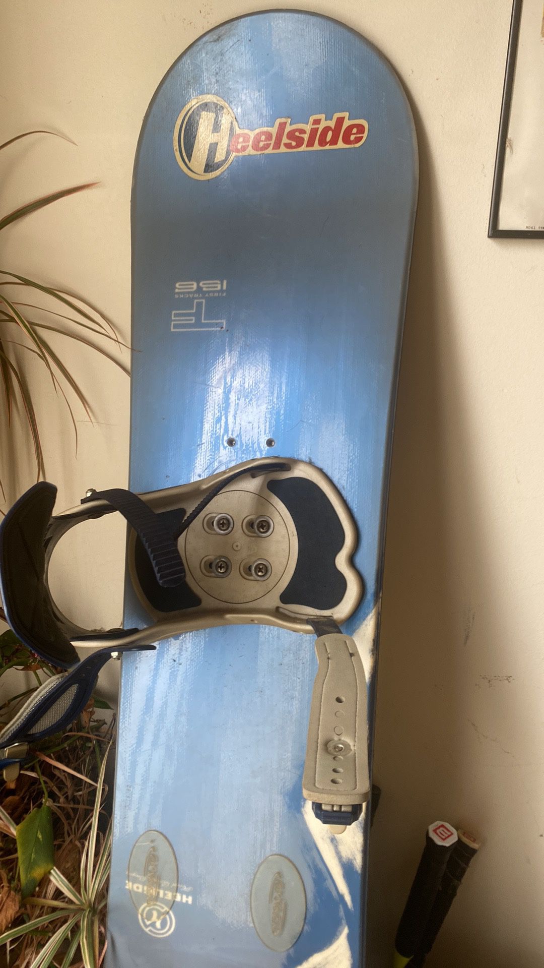 Snowboard With Bindings 165