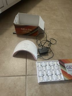 Gellen Gel Nail Polish Kit With UV Led Light Nail Dryer