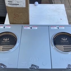 Millbank 2gang Electric Meter Pan