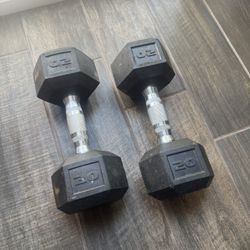 Two Sets Of Dumbbells
