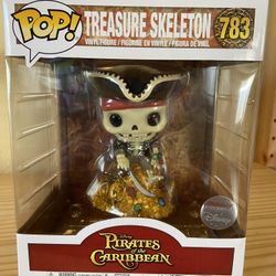 Disney Treasure🏴‍☠️Skeleton Funko 6” Pop! Exclusive 