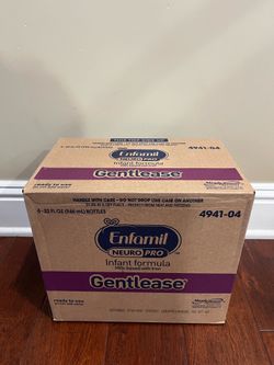 Enfamil Gentlease Ready-to-feed six 32oz bottles