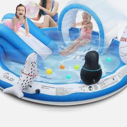 Inflatable Play Center, Kiddie Swinming Pool 