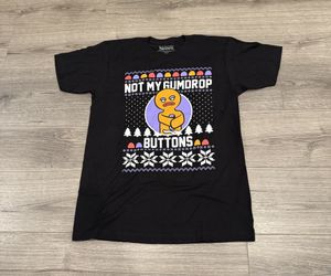 Shrek Gingy “Not My Gumdrop Buttons” Men’s Tee Size Medium