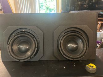 2 shallow subs and box