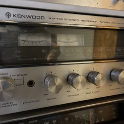 vintage kenwood  receiver 