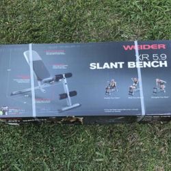 Adjustable Slant Bench. BRAND NEW