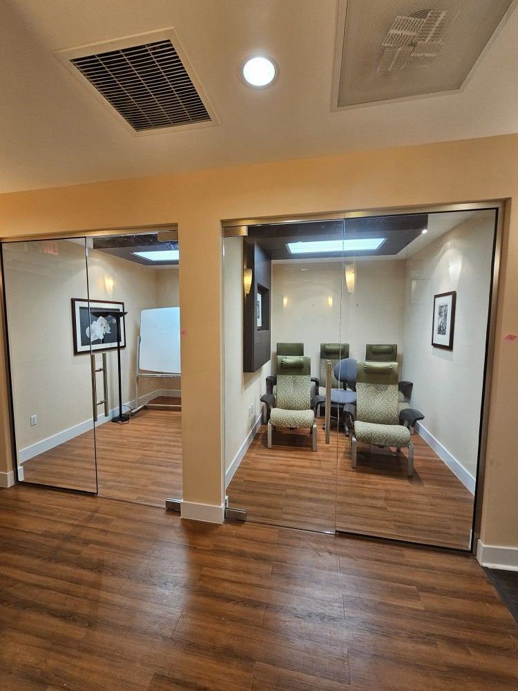 Tempered Glass Door