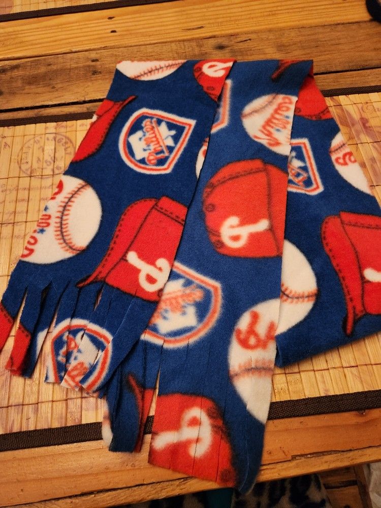 Phillies Scarf, Handmade
