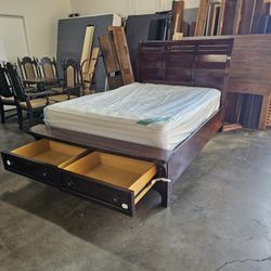Queen Bed And Mattress