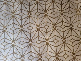 Celeste Brushed Gold Area Rug