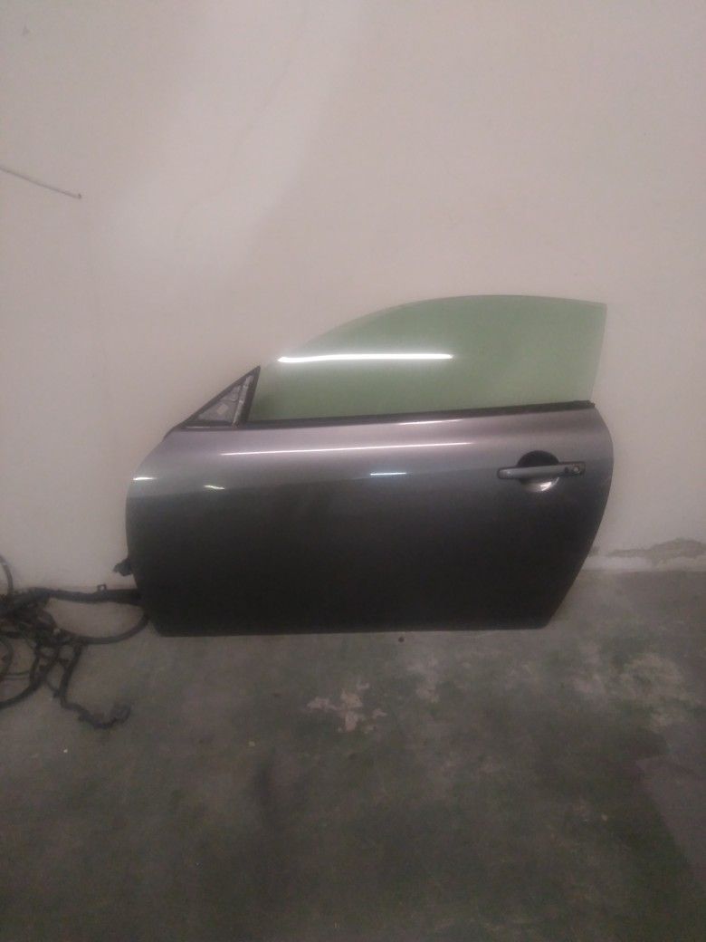 08 Infiniti Coupe G37x Driver Side Car Door