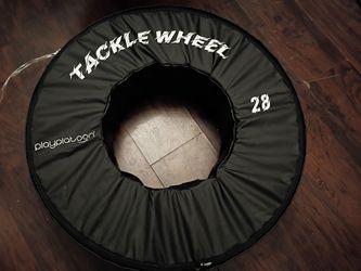 Football tackle 28 in wheel