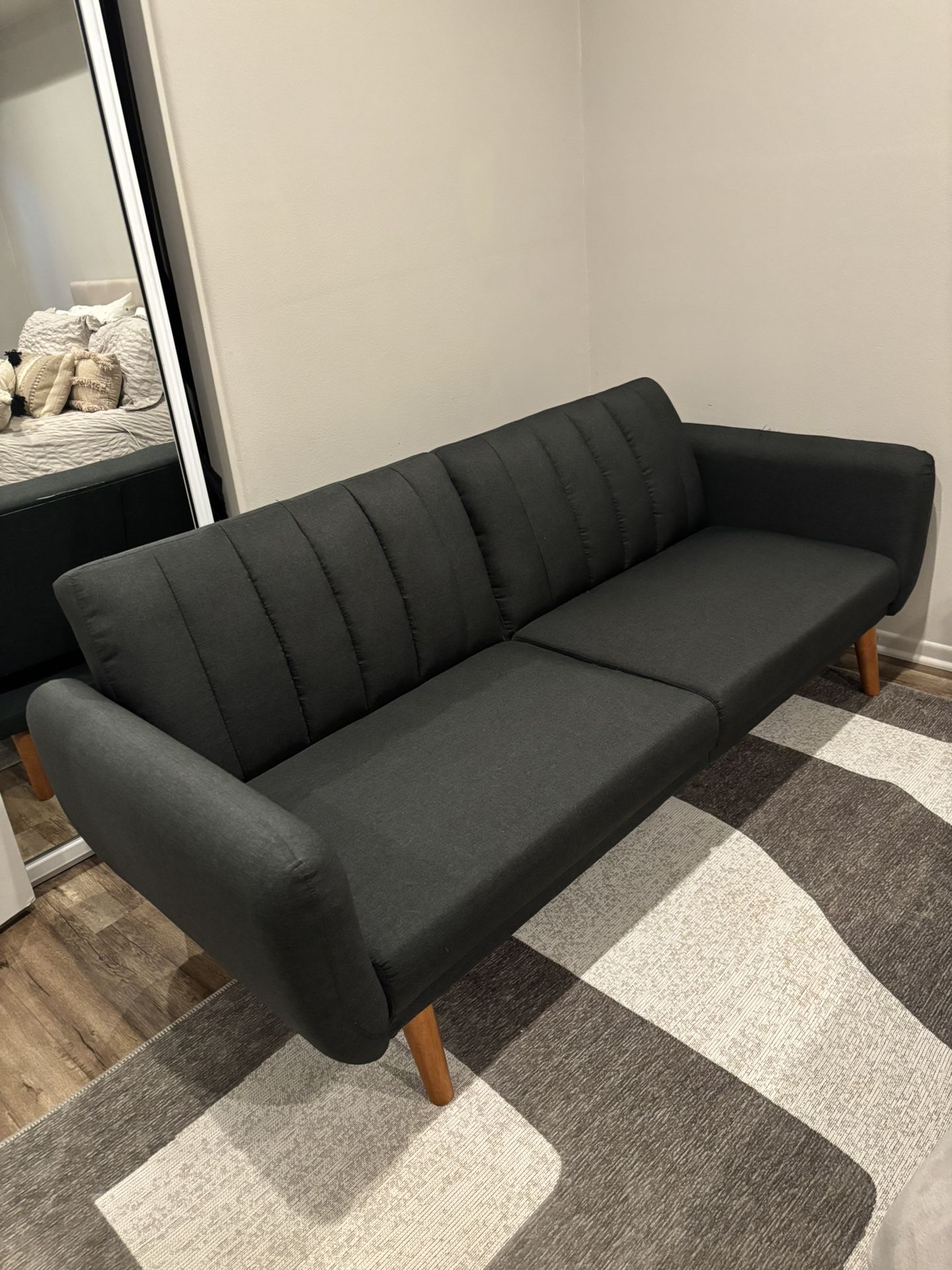 Grey Futon/Sofa