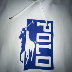BLUE POLO HOODIE