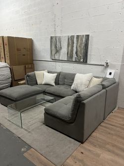 Gray Modular Sectional 