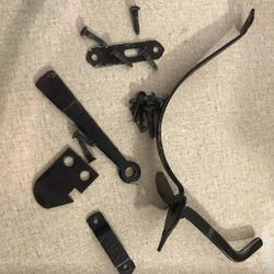 Six sets of Antique door latches